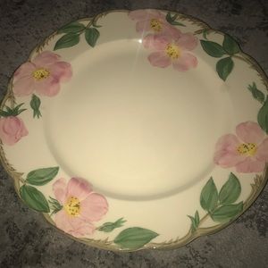 Franciscan Desert Rose dinner plate